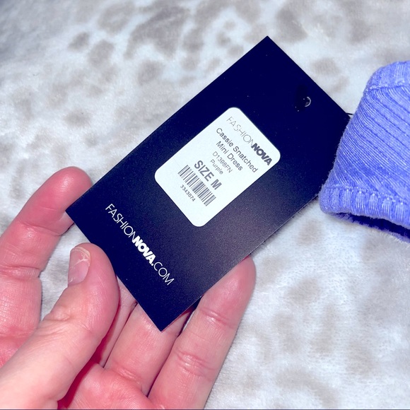 FASHION NOVA | Women’s Cassie Snatched Mini Dress Size M - Picture 6 of 8